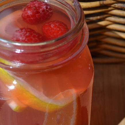 Refreshing Raspberry Pomegranate Lemonade