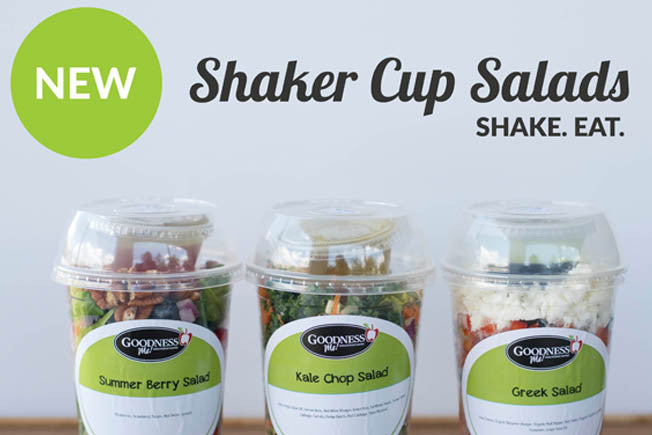 NEW Shaker Cup Salads - Shake, Shake, EAT!