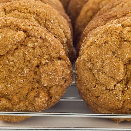 Swedish Ginger Cookies with Molasses & Cinnamon