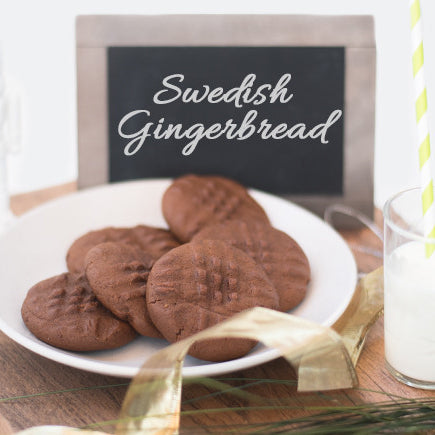 Sweet & Spiced Swedish Gingerbread Cookies