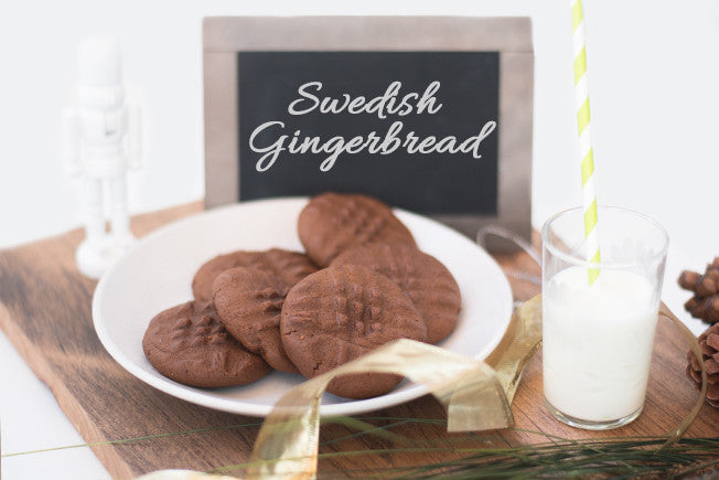 Sweet & Spiced Swedish Gingerbread Cookies