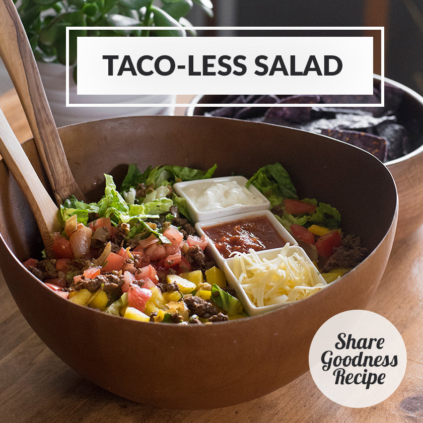 Taco-Less Salad (Gluten-Free!)