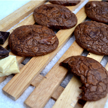 Triple Chocolate Cookies with Coconut Sugar