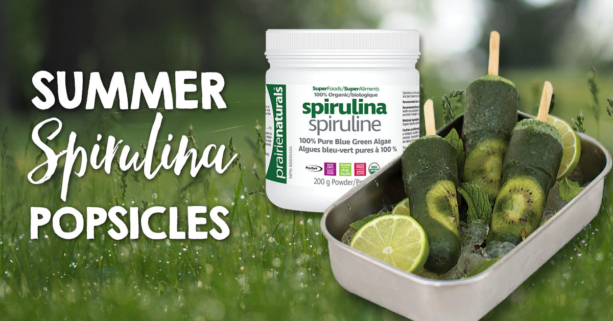 Summer Spirulina Popsicle's