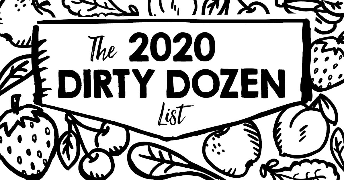 Dirty Dozen list 2020 - Why Choose Organic Produce?