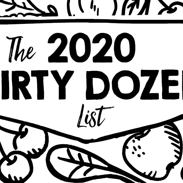 Dirty Dozen list 2020 - Why Choose Organic Produce?