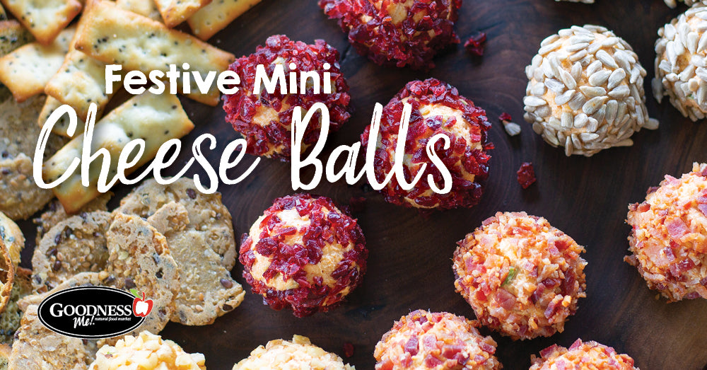 Festive Mini Cheese Balls  