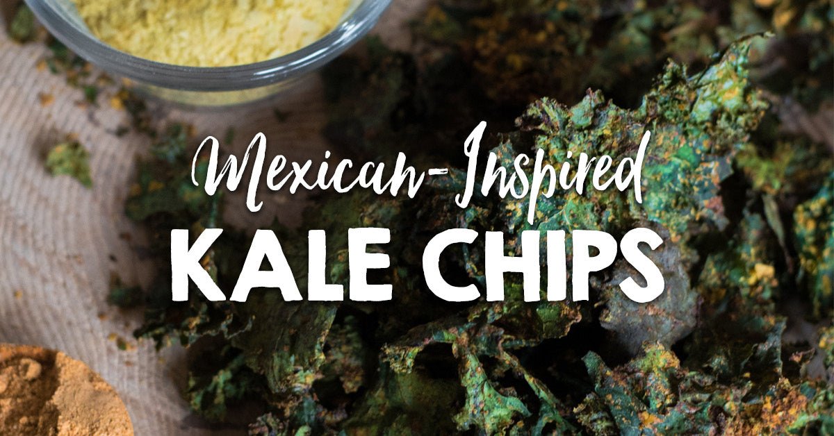 Mexican-Inspired Kale Chips