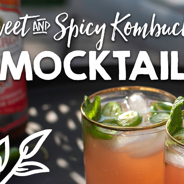 Sweet & Spicy Kombucha Mocktail