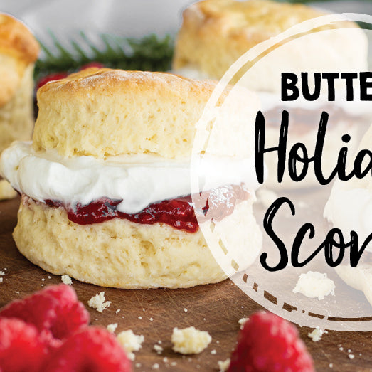 Buttery Holiday Scones