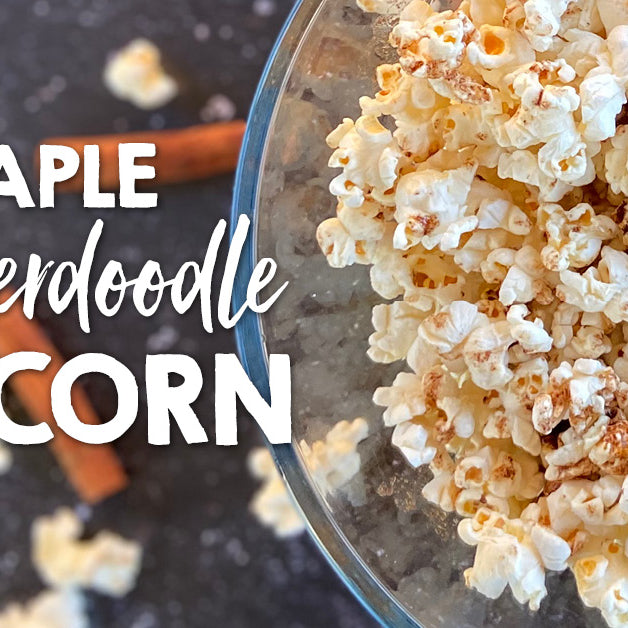 Maple Snicker-doodle popcorn