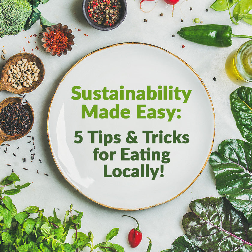 Sustainability is Easy: Five Tips & Tricks for Eating Locally!
