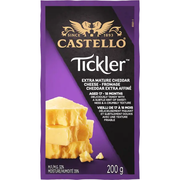 Castello - Tickler Mature Cheddar, 200 g