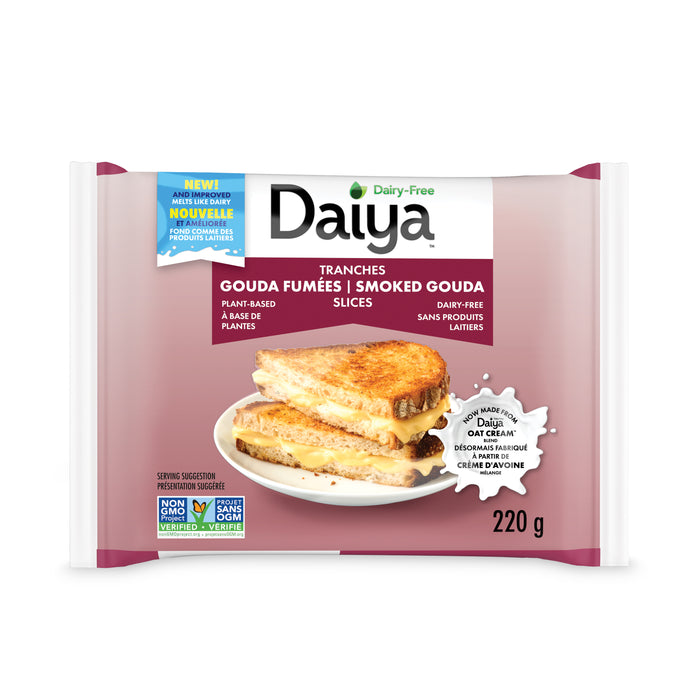 Daiya - Smoked Gouda Flavour Slices, 220 g