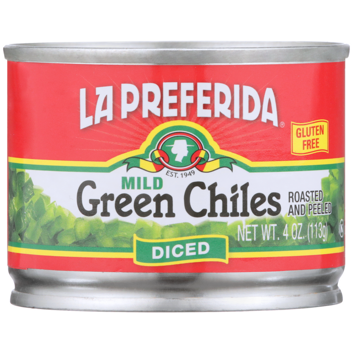 La Preferida - Diced Green Chiles Mild, 118 mL