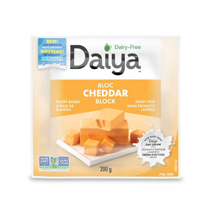 Daiya - Cheddar Flavour Block, 200 g