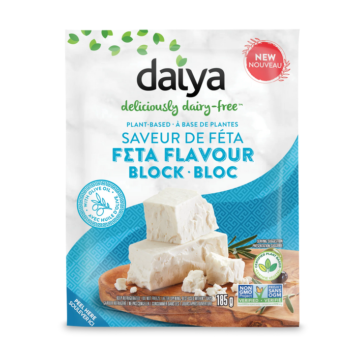 Daiya Foods - Feta Flavoured Block, 185 g
