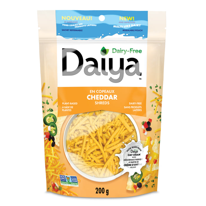 Daiya - Cutting Board Cheddar Flavour Shreds, 200 g