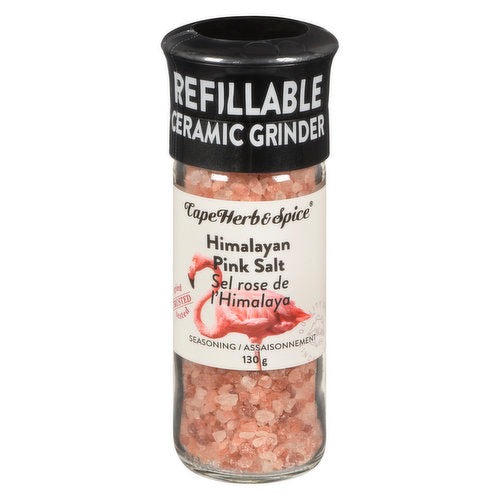 Cape Herb & Spice Company - Himalayan Pink Salt Grinder, 130 g