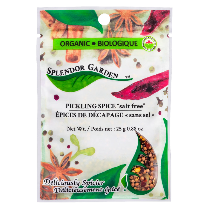 Splendor Garden - Pickling Spice Salt Free, 25 g
