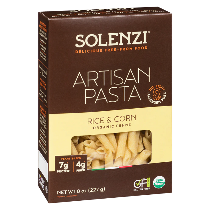 Solenzi - Penne Rice & Corn, 227 g