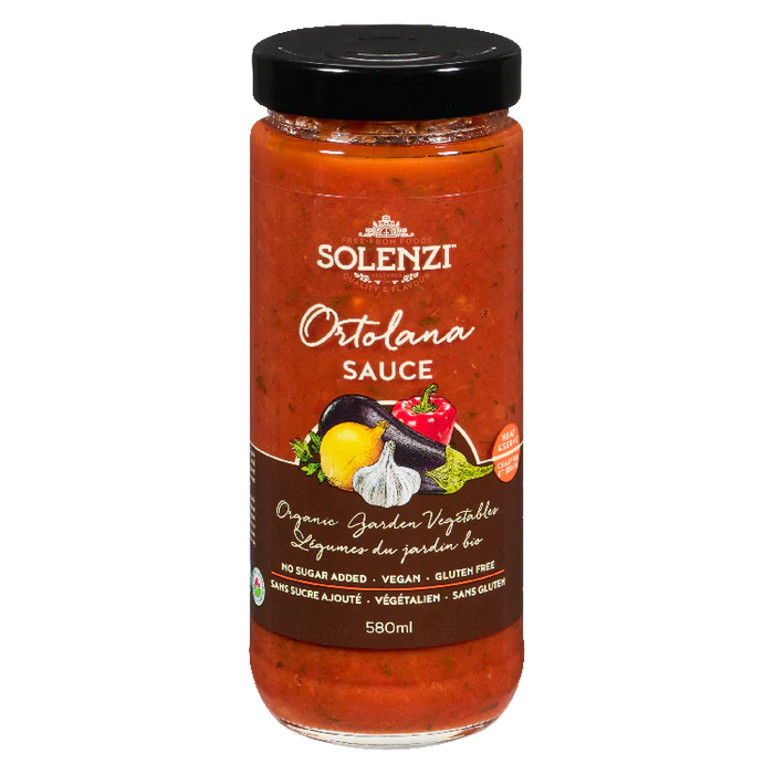 Solenzi - Ortolana Sauce - Garden Vegetable Rose, 480 mL