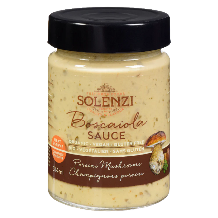 Solenzi - Boscaiola Sauce - Porcini Cream, 480 mL