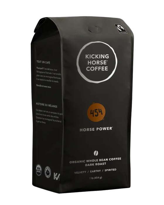 Kicking Horse Coffee - 454 Horse Power Dark Whole Bean, 454 g