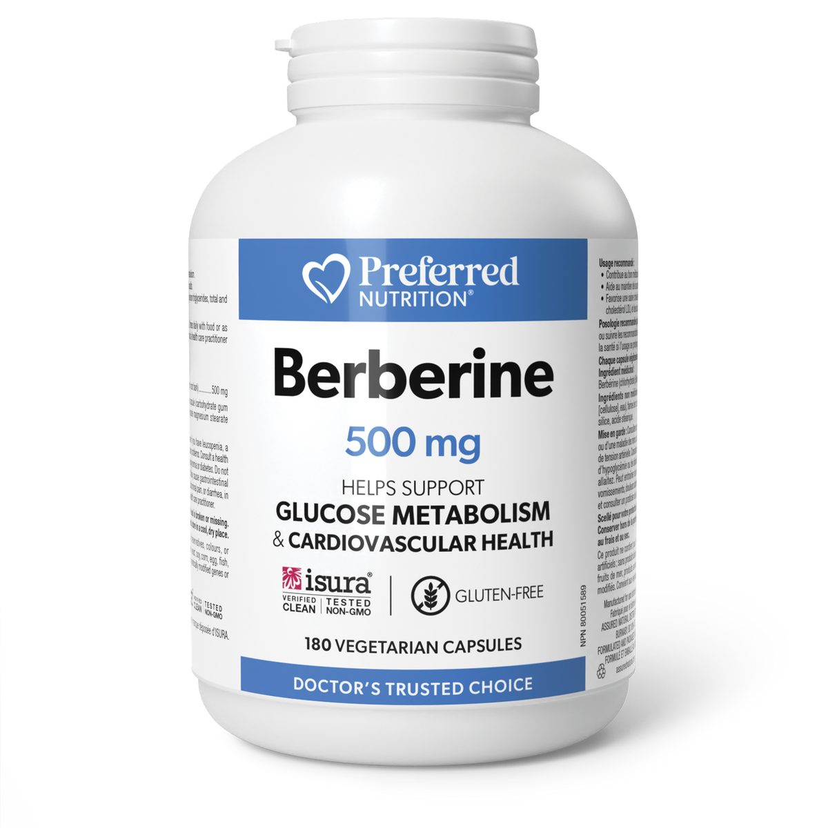 Preferred Nutrition - Berberine, 120 vcaps — Goodness Me!