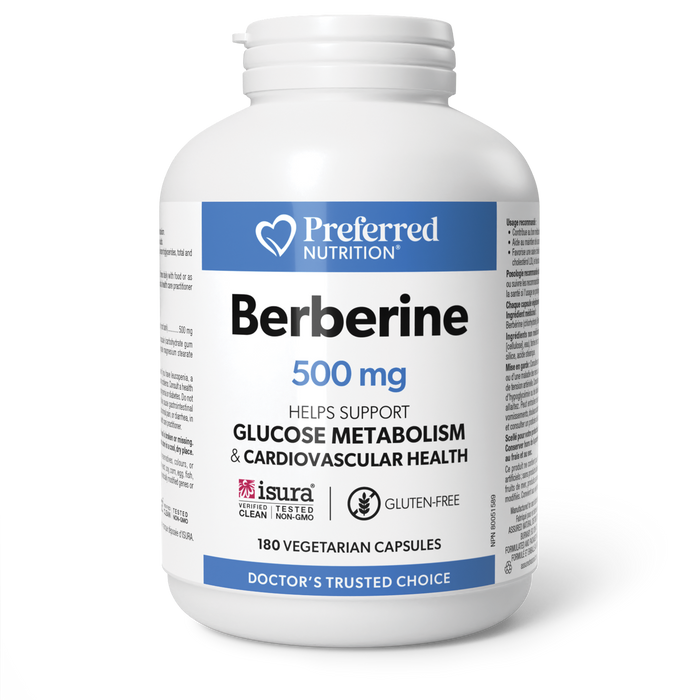 Preferred Nutrition - Berberine, 120 vcaps