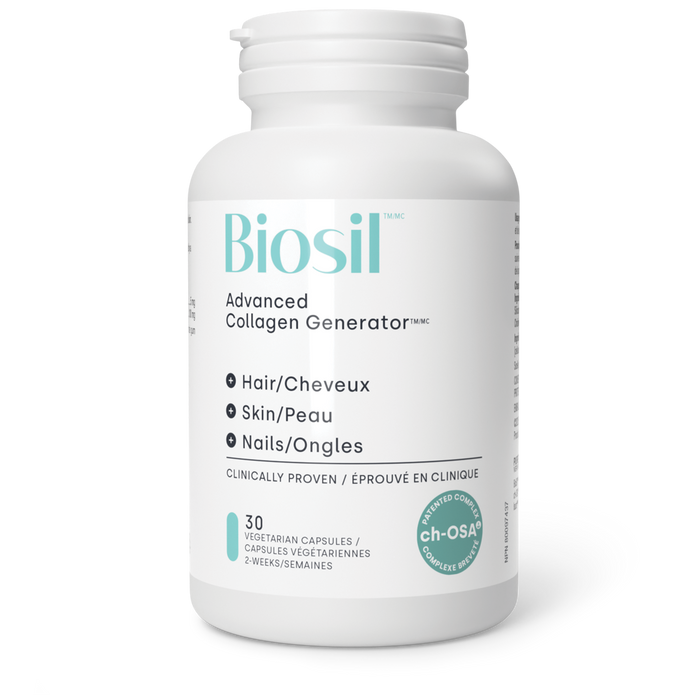Preferred Nutrition - Biosil Advanced Collagen Generator, 30 Vcaps