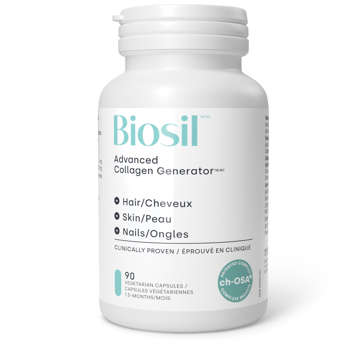 Preferred Nutrition - Biosil Advanced Collagen Generator, 90 Caps ...