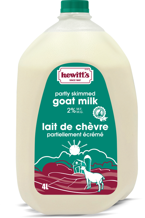 Hewitt's Dairy - 2% Goat Milk, 4 L