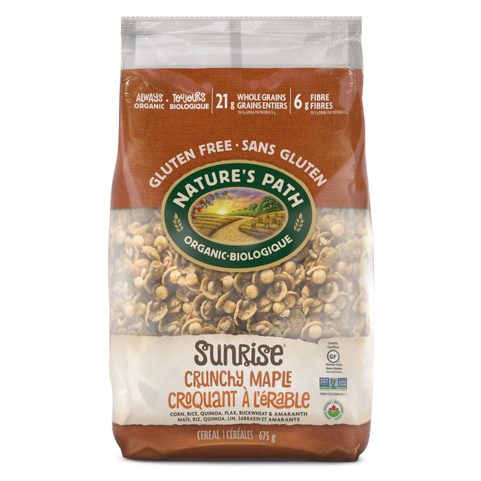 Nature's Path - Organic Crunchy Maple Sunrise Cereal, 675 g