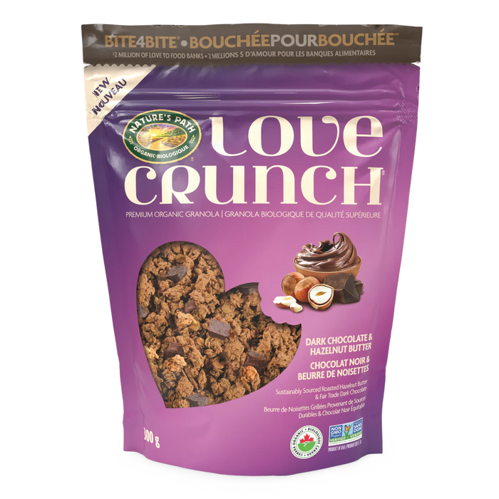 Nature's Path - Love Crunch Dark Chocolate & Hazelnut, 300 g