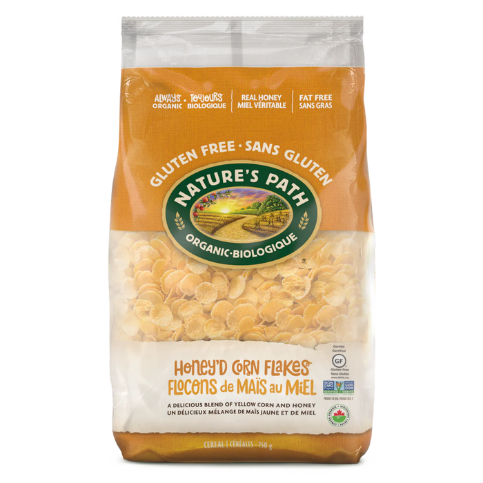 Nature's Path - Organic Honey'd Corn Flakes - 750 g