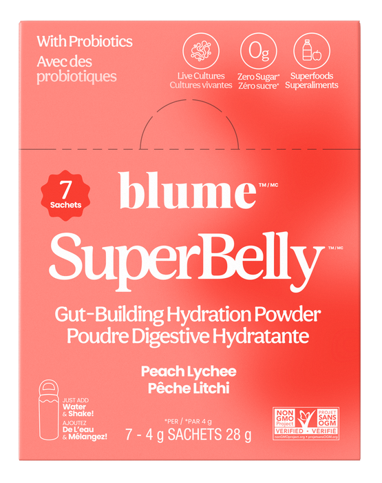 Blume - Superbelly Peach Lychee Box, 7x4 g
