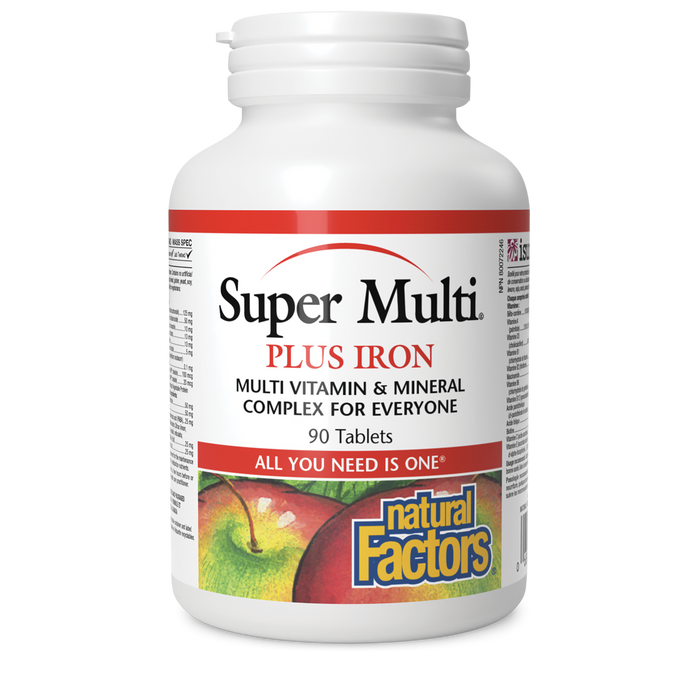 Natural Factors - Super Multi Plus, 90 TABS