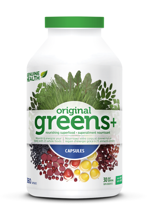 Genuine Health - Greens+, 360 CAPS