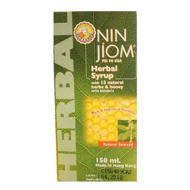Nin Jiom Medicine Manufactory - Herbal Cough & Throat Syrup, 150 mL
