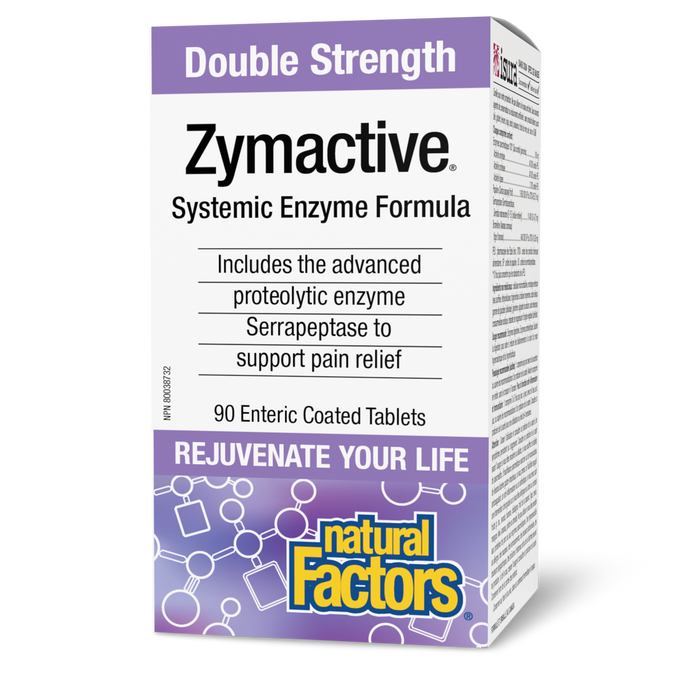 Natural Factors - Zymactive Double Str., 90 Tabs