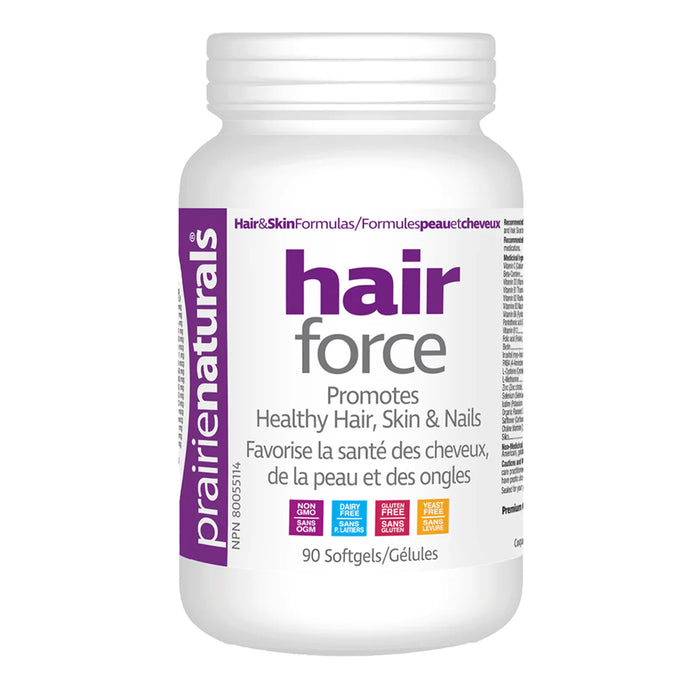 Prairie Naturals - Hair-Force, 90 Softgels