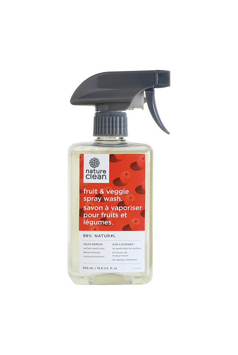 Nature Clean - Fruit & Veggie Wash - Spray, 500ML