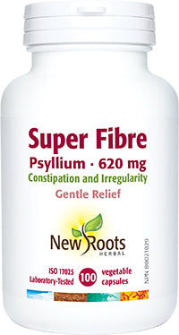 New Roots Herbal - Fibre Ultra Psyllium + F.O.S., 100 CAPS