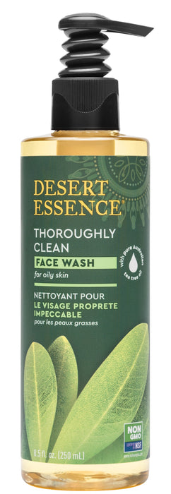 Desert Essence - Face Wash - Thoroughly Clean, 240 ml