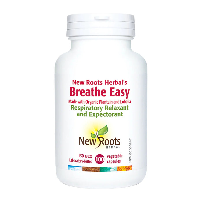 New Roots Herbal - Breatheeasy, 100 Capsules