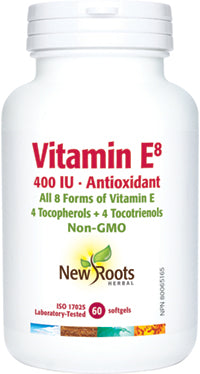 New Roots Herbal - Vitamin E 400IU, 60 SG