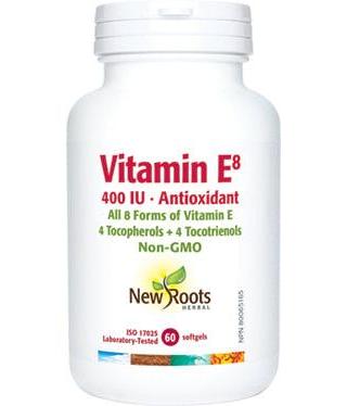 New Roots Herbal - Vitamin E 400IU, 60 SG
