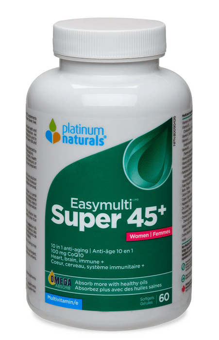 Platinum Naturals - Super Easymulti 45+ For Women, 60 CAPS