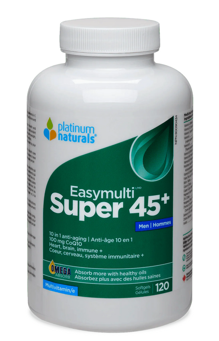 Platinum Naturals - Super Easymulti 45+ For Men, 120 SG